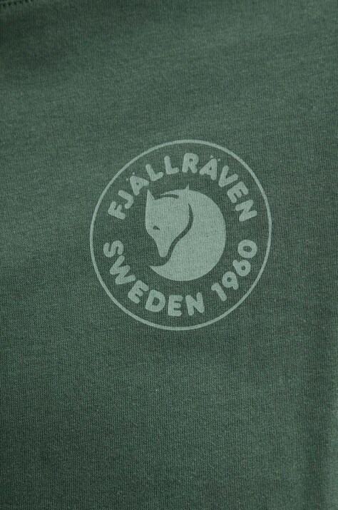 Бавовняний лонгслів Fjallraven 1960 Logo — фото 5
