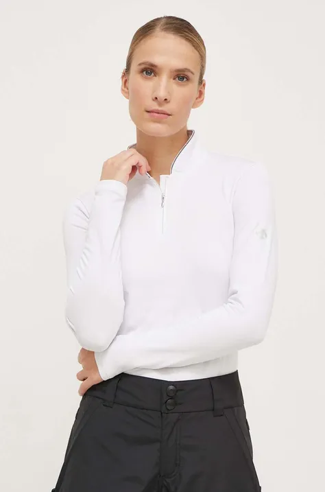 Descente longsleeve funcțional Carla culoarea alb