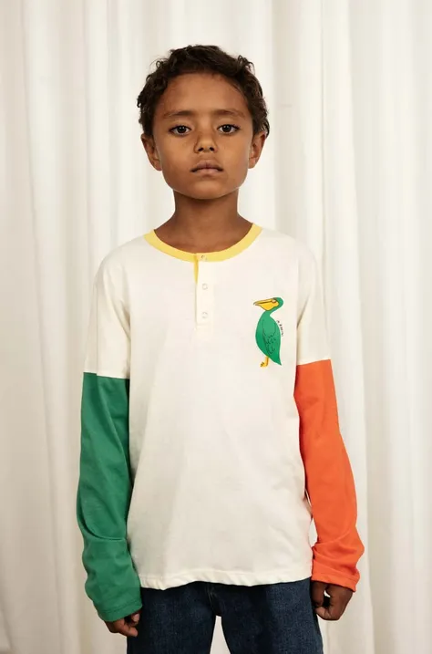 Dětská bavlněná košile s dlouhým rukávem Mini Rodini