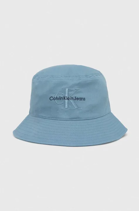 Бавовняний капелюх Calvin Klein Jeans з бавовни