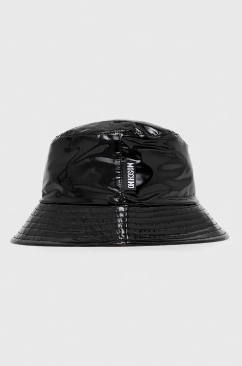 Moschino kapelusz kolor czarny