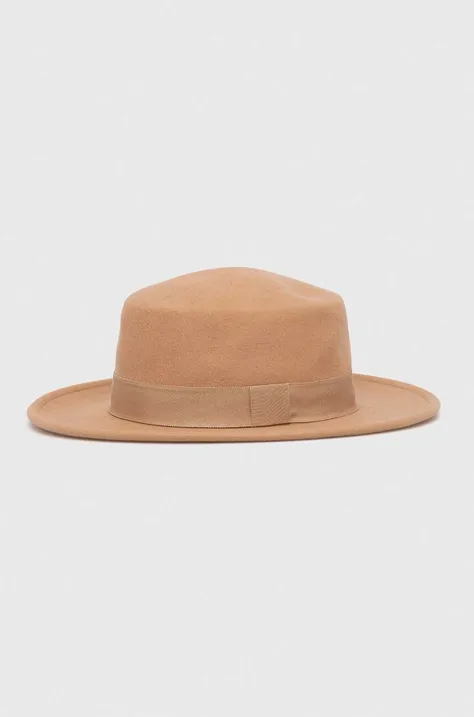 Μάλλινο καπέλο Aldo FIRA χρώμα: μπεζ, FIRA.260