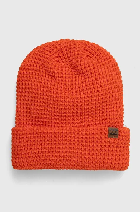 Καπέλο Billabong χρώμα: πορτοκαλί