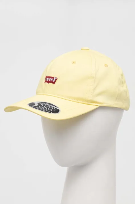 Καπέλο Levi's χρώμα: κίτρινο