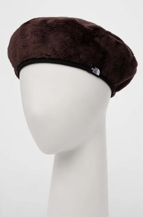 The North Face beret kolor brązowy