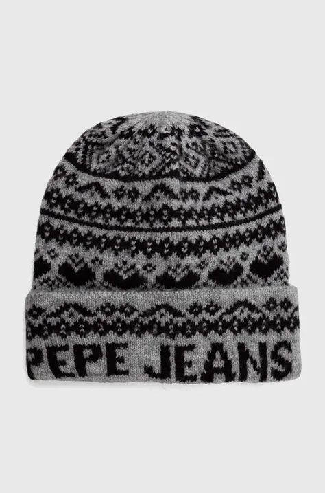 Καπέλο Pepe Jeans χρώμα: γκρι