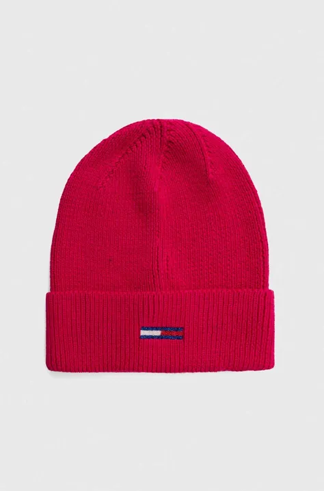 Καπέλο Tommy Jeans χρώμα: ροζ