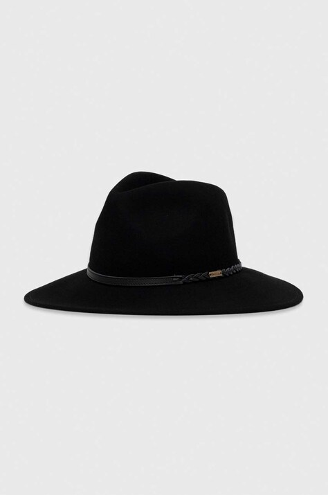 Barbour palarie de lana culoarea negru, de lana