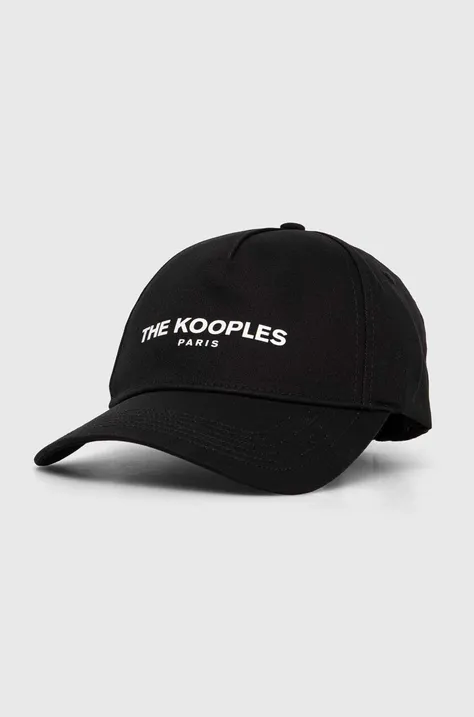Kapa sa šiltom The Kooples boja: crna