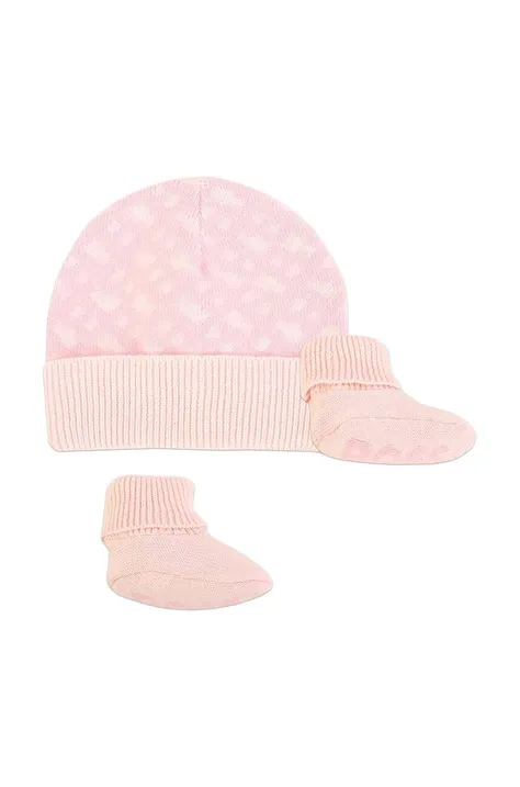 Комплект для немовлят BOSS колір рожевий