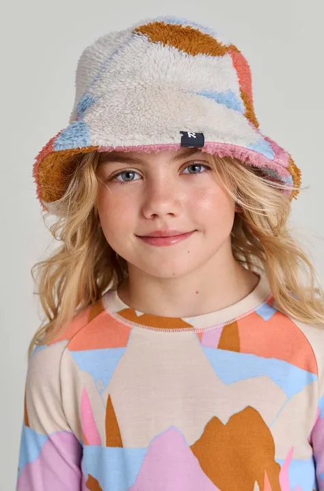 Detský klobúk Reima Piletys ružová farba