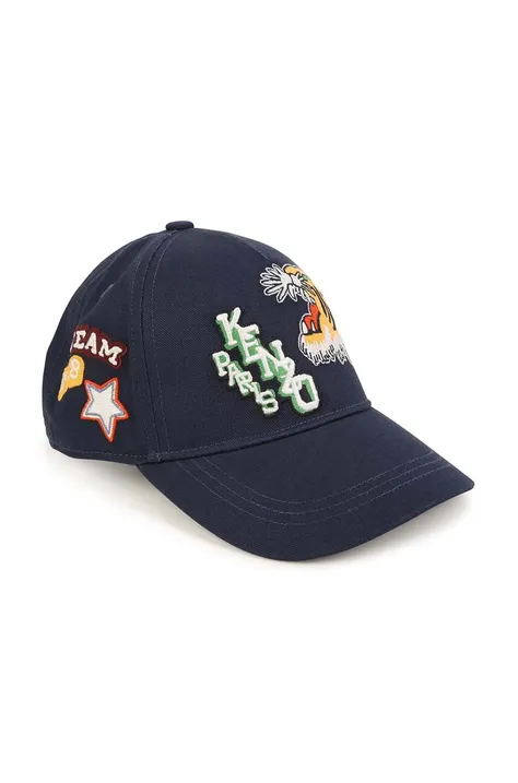 Παιδικό βαμβακερό καπέλο μπέιζμπολ Kenzo Kids