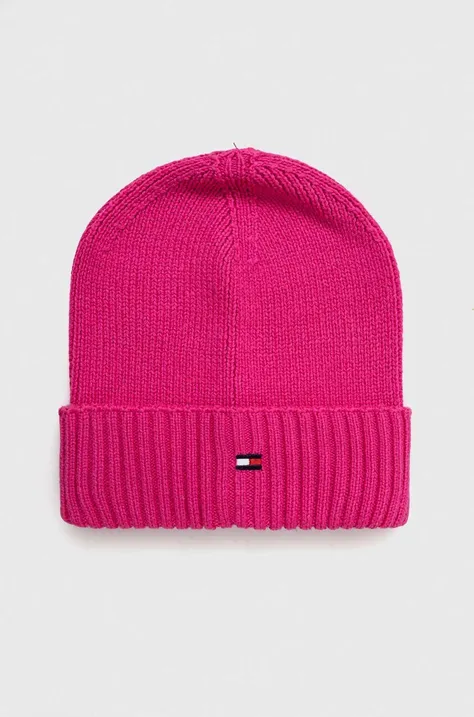 Καπέλο Tommy Hilfiger χρώμα: ροζ