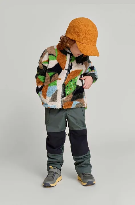 Παιδικό καπέλο μπέιζμπολ Reima Piilee χρώμα: πορτοκαλί