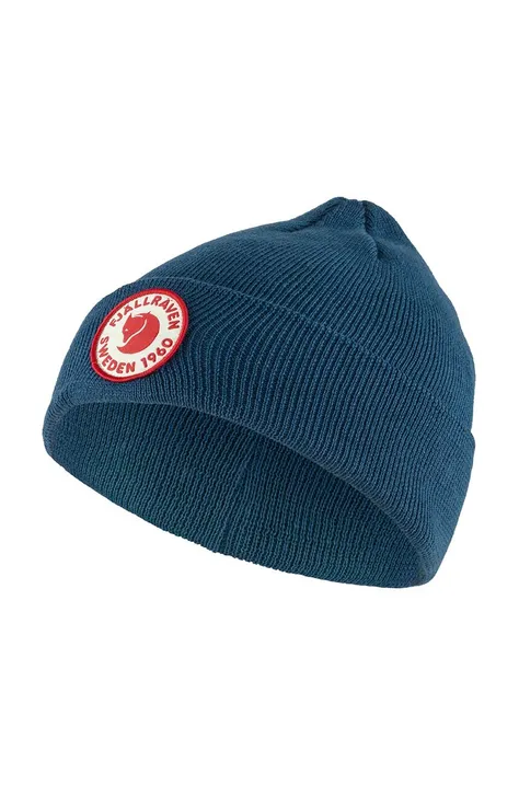 Дитяча шапка Fjallraven Kids 1960 Logo Hat колір синій