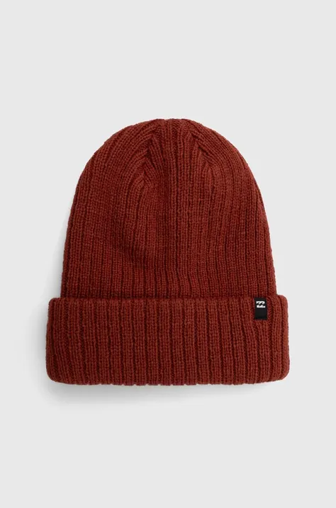 Καπέλο Billabong χρώμα: κόκκινο