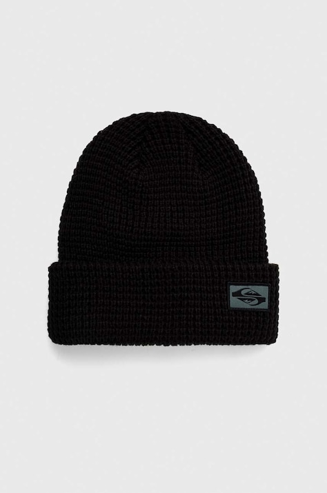 Quiksilver czapka kolor czarny