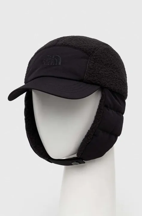 The North Face czapka OUTDOOR kolor czarny z grubej dzianiny