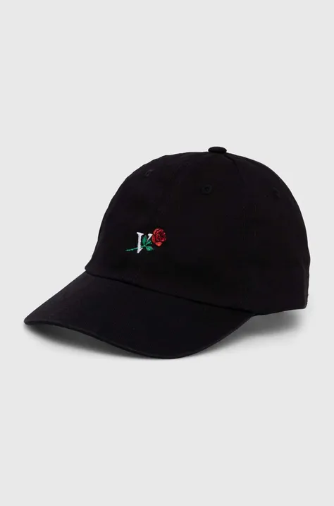 Βαμβακερό καπέλο του μπέιζμπολ Vertere Berlin χρώμα: μαύρο