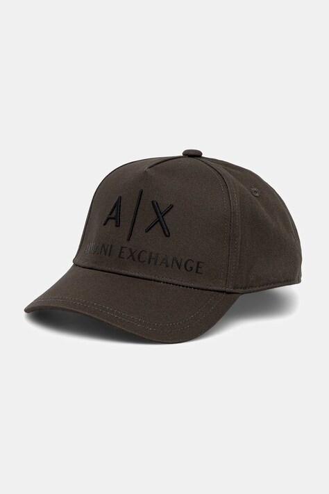 Šiltovka Armani Exchange béžová farba, s nášivkou, 954039 CC513