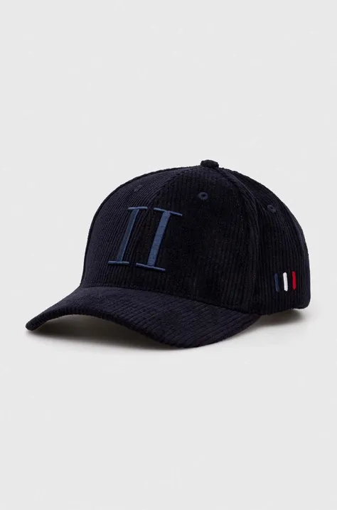 Βαμβακερό καπέλο του μπέιζμπολ Les Deux χρώμα: ναυτικό μπλε
