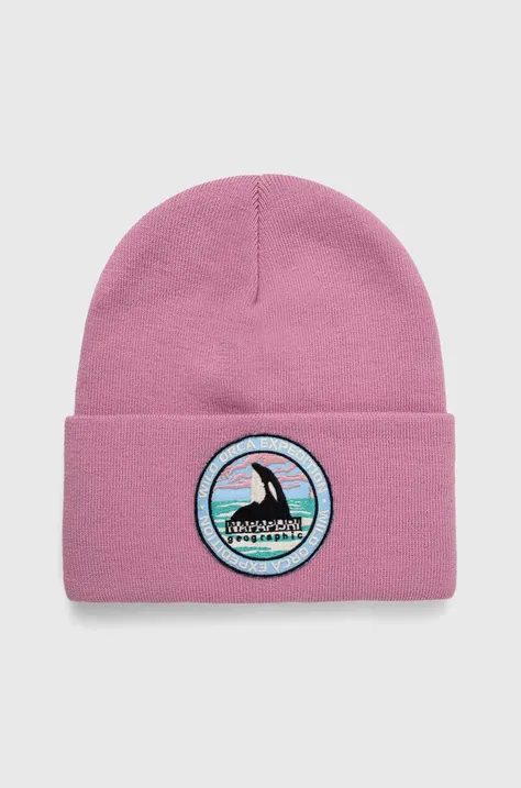 Καπέλο Napapijri χρώμα: ροζ