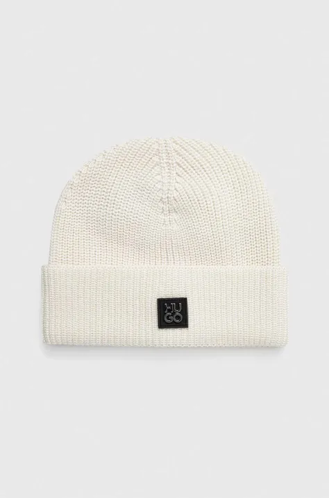 Καπέλο HUGO χρώμα: άσπρο