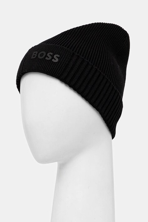 BOSS Green шапка чоловіча з додаванням вовни Asic_Beanie-X — фото 2