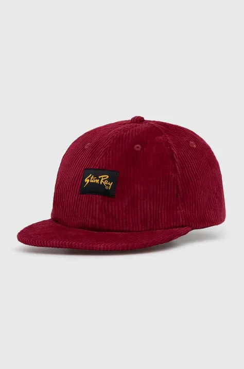 Stan Ray baseball cap BALL CAP CORD maroon color AW2316743