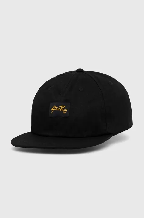 Stan Ray czapka z daszkiem bawełniana BALL CAP TWILL kolor czarny gładka AW2316856