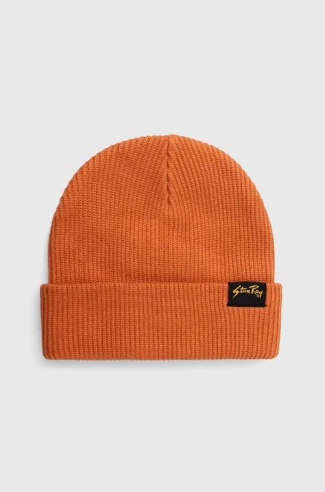 Καπέλο Stan Ray OG PATCH BEANIE χρώμα: πορτοκαλί AW2317204