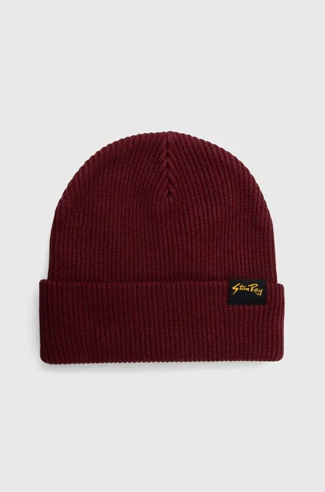Stan Ray beanie OG PATCH BEANIE maroon color AW2317243