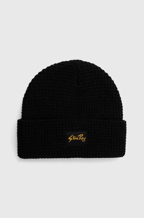 Stan Ray beanie WAFFLE KNIT BEANIE black color AW2317356