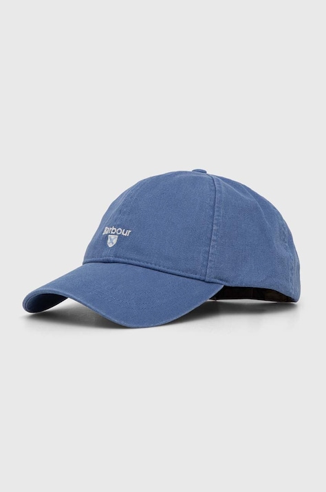 Barbour șapcă de baseball din bumbac Sports Caps cu imprimeu, MHA0274