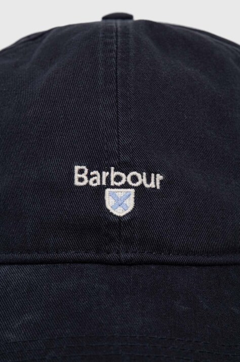 Barbour бейсболка чоловіча бавовняна — фото 2