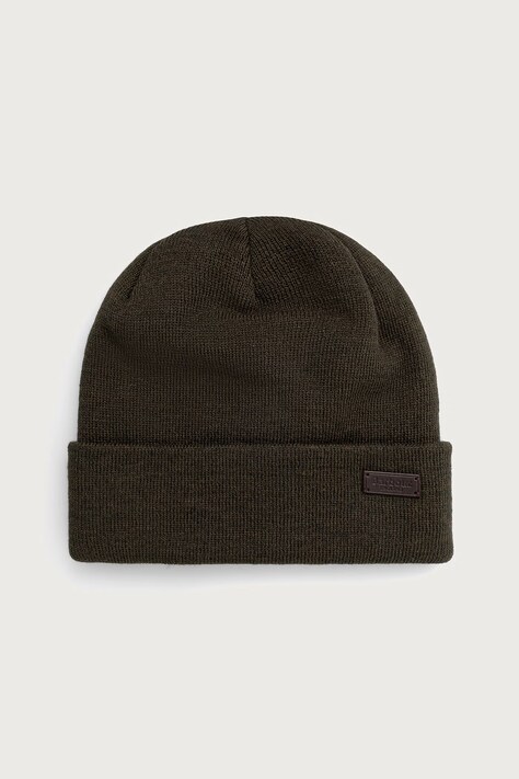 Barbour Czapka męska zielona MHA0820