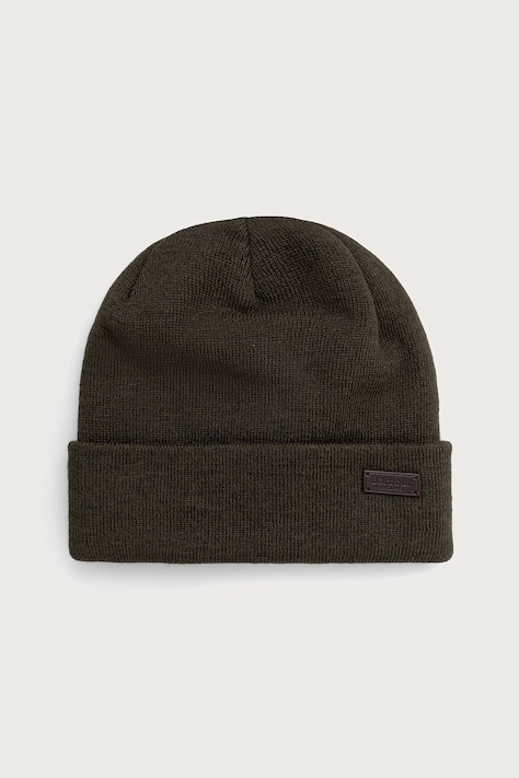 Barbour Czapka męska zielona MHA0820