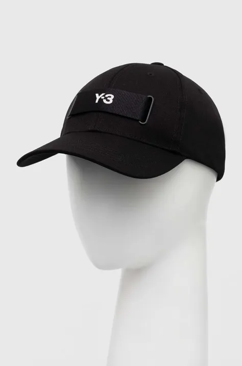 Y-3 baseball cap black color