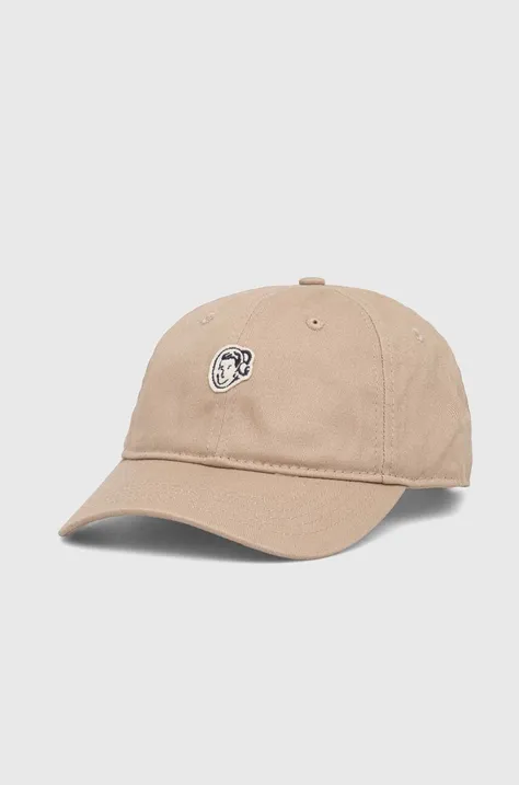Βαμβακερό καπέλο του μπέιζμπολ Billionaire Boys Club χρώμα: μπεζ