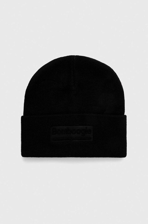 Bomboogie caciula culoarea negru