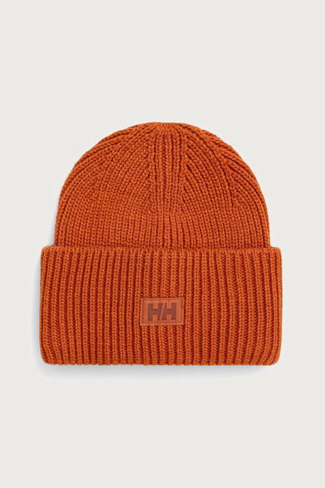 Helly Hansen Czapka beanie HH RIB BEANIE pomarańczowa 54020
