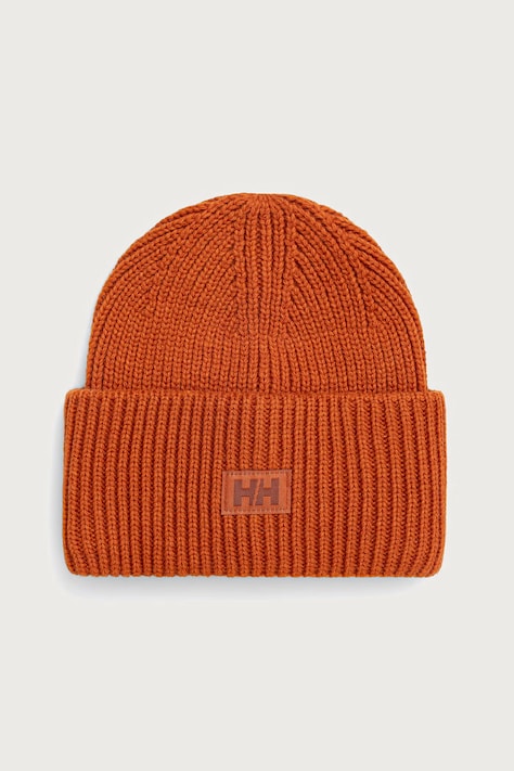 Helly Hansen Czapka beanie HH RIB BEANIE pomarańczowa 54020