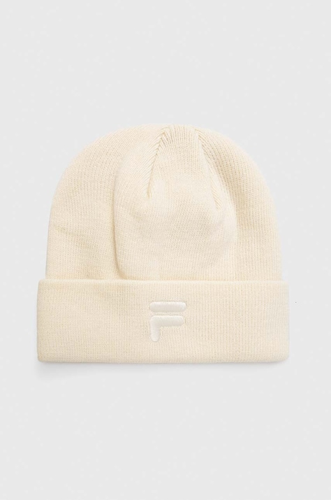 Шапка Fila цвет бежевый