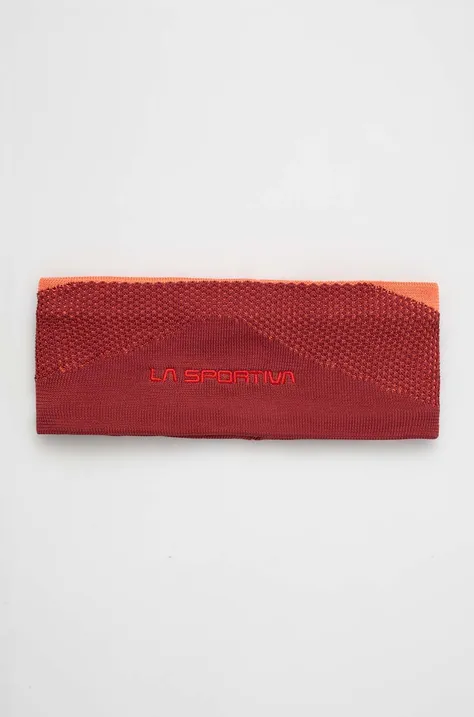 Naglavni trak LA Sportiva Knitty rdeča barva