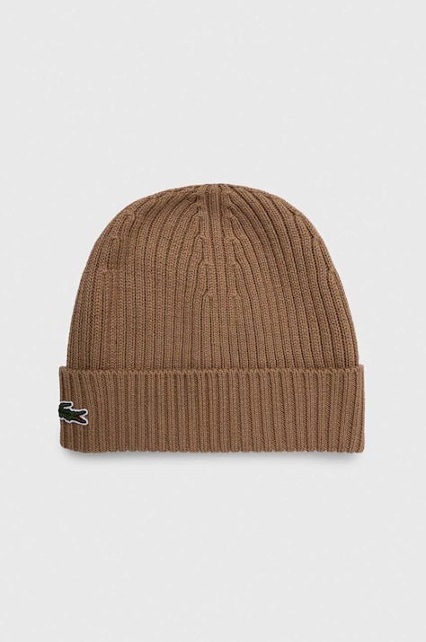 Lacoste Wełniane brązowe RB0001