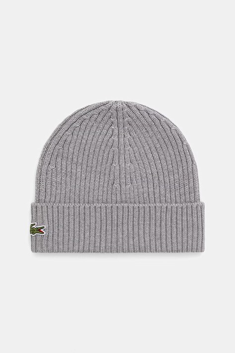 Lacoste wełniane szare RB0001