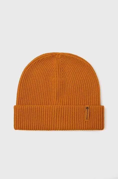 Čepice Montane Brew oranžová barva, z husté pleteniny, vlněná