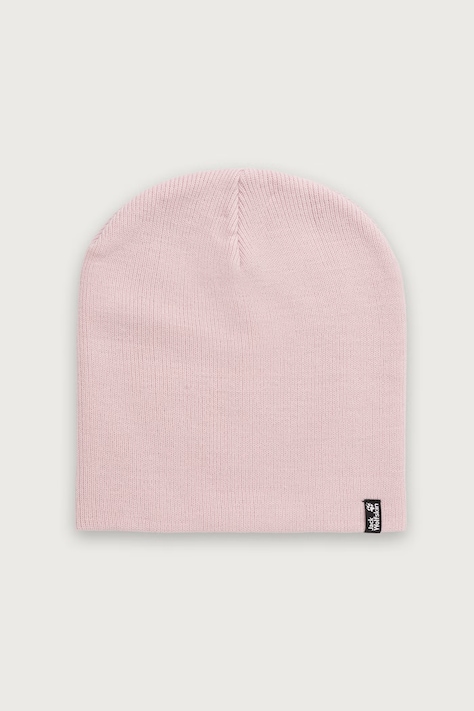 Jack Wolfskin Czapka beanie różowa 1903892