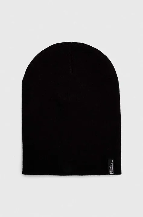 Καπέλο Jack Wolfskin χρώμα: μαύρο