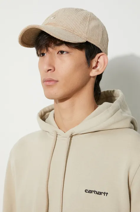 Carhartt WIP berretto da baseball in cotone colore beige